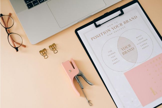 brändin positiointi